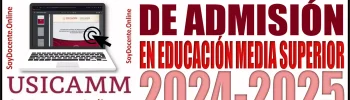 📢👁‍🗨📚👩🏻‍🏫👨🏻‍🏫 Conoce el Proceso de Admisión en Educación Media Superior 2024-2025 de la Unidad del Sistema para la Carrera de las Maestras y los Maestros 📢👁‍🗨📚👩🏻‍🏫👨🏻‍🏫
