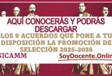 AQUÍ CONOCERÁS Y PODRÁS DESCARGAR LOS 9 ACUERDOS QUE PONE A TU DISPOSCIÓN LA PROMOCIÓN DE SELECCIÓN 2025-2026 | USICAMM