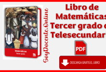 Ahora ya puedes descargar el Libro de Matemáticas de Tercer grado de Telesecundaria elaborado por la SEP, distribuido por la CONALITEG