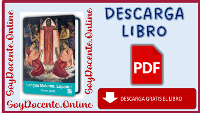 Aquí puedes descargar el Libro de Lengua Materna. Español primer grado de Telesecundaria por la SEP, distribuido por la CONALITEG.
