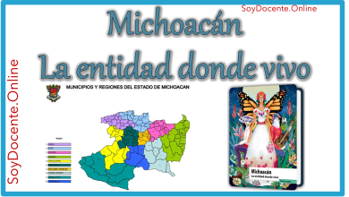 Aquí puedes descargar en PDF el Libro de Michoacán La entidad donde vivo tercer grado de Primaria, elaborado por SEP, distribuido por CONALITEG.
