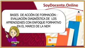 Bases de Acción de Formación Evaluación Diagnóstica de los Aprendizajes con Enfoque Formativo en el Marco de la NEM