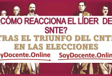 ¿CÓMO REACCIONA EL LÍDER DEL SNTE TRAS EL TRIUNFO DEL CNTE EN LAS ELEECIONES?