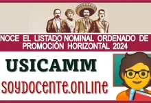 CONOCE EL LISTADO NOMINAL ORDENADO DE LA PROMOCIÓN HORIZONTAL 2024 DE LA USICAMM