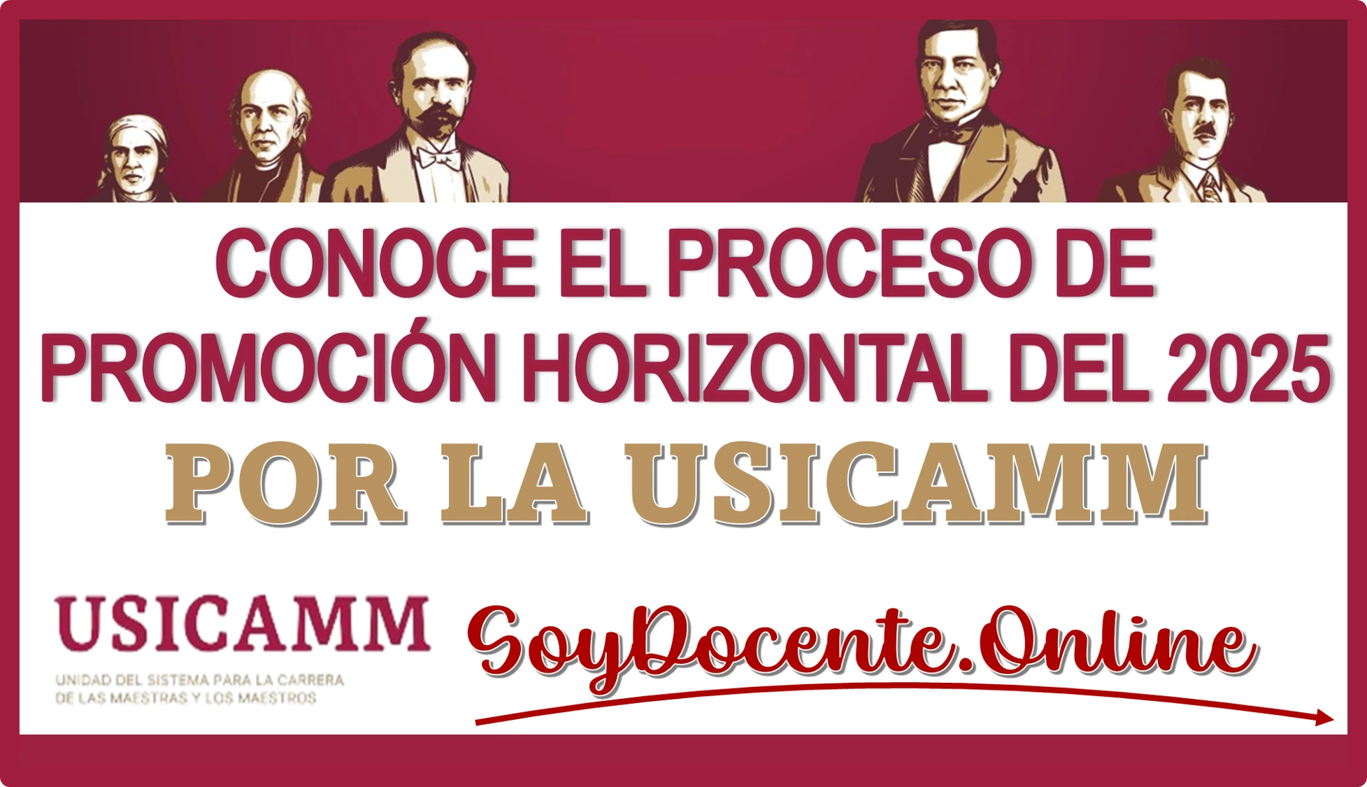 CONOCE EL PROCESO DE PROMOCIÓN HORIZONTAL DEL 2025 POR LA USICAMM