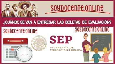 ¿CUÁNDO SE VAN A ENTREGAR LAS BOLETAS DE EVALUACIÓN?...ESTO ES LO QUE DICE LA SEP 