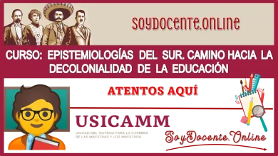 CURSO: EPISTEMOLOGÍAS DEL SUR. CAMINO HACIA LA DECOLONIALIDAD DE LA EDUCACIÓN