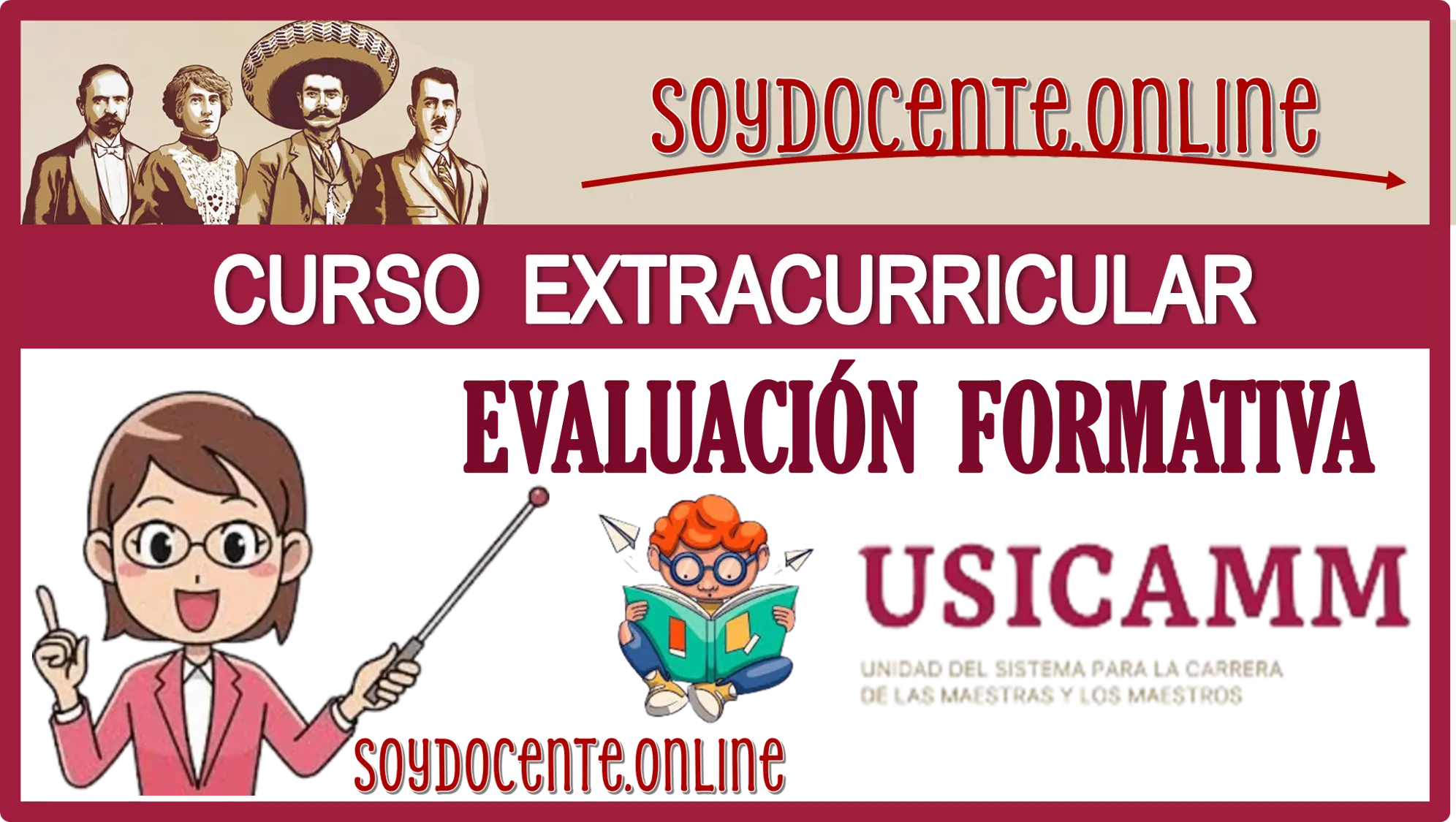 CURSO EXTRACURRICULAR VALIDADO POR LA USICAMM | EVALUACIÓN FORMATIVA