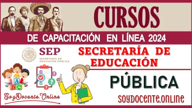 CURSOS DE CAPACITACIÓN EN LÍNEA 2024 | SECRETARÍA DE EDUCACIÓN PÚBLICA