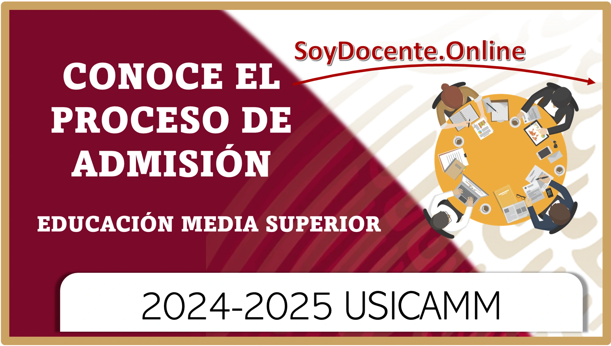 🚨📢📚 Conoce el Proceso de Admisión en Educación Media Superior 2024-2025 por Parte de la USICAMM 🚨📢📚