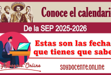 Conoce el calendario de la SEP 2025-2026 | Estas son las fechas que debes saber 