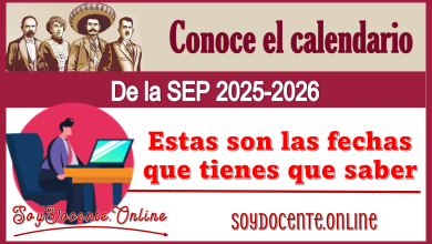 Conoce el calendario de la SEP 2025-2026 | Estas son las fechas que debes saber 