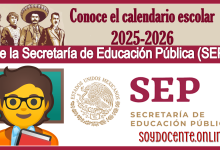 Conoce el calendario escolar 2025-2026 de la Secretaría de Educación Pública (SEP)
