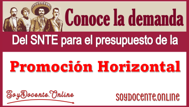 Conoce la demanda del SNTE para el presupuesto de la Promoción Horizontal 