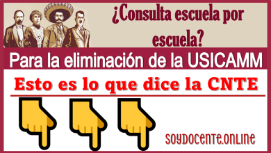 ¿Consulta escuela por escuela para la eliminación de la USICAMM?...Esto es lo que dice la CNTE 