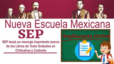 SEP lanzó un mensaje importante acerca de los Libros de Texto Gratuitos en Chihuahua y Coahuila