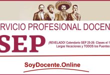 ¡REVELADO! Calendario SEP 25-26: Clases el 1 Sept, Largas Vacaciones y TODOS los Puentes