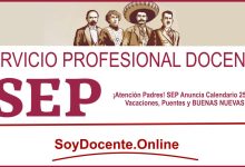 ¡Atención Padres! SEP Anuncia Calendario 25-26: Vacaciones, Puentes y BUENAS NUEVAS