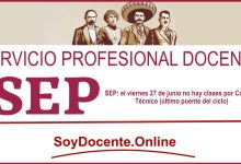 SEP: el viernes 27 de junio no hay clases por Consejo Técnico (último puente del ciclo)