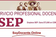 ▷ Empleos SEP: Gana $73,000 en CDMX » 2025 Soy Docente Online 🥇 Empleos SEP: Gana $73,000 en CDMX