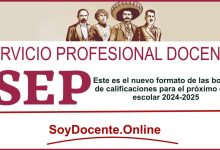 Este es el nuevo formato de las boletas de calificaciones para el próximo ciclo escolar 2024-2025