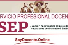 ¿La SEP ha retrasado el inicio de las vacaciones de diciembre? Entérate