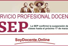 La SEP confirmó la suspensión de las clases hasta el próximo 17 de marzo 2025