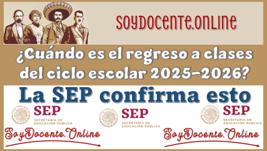 ¿Cuándo es el regreso a clases del ciclo escolar 2025-2026? | La SEP confirma esto 