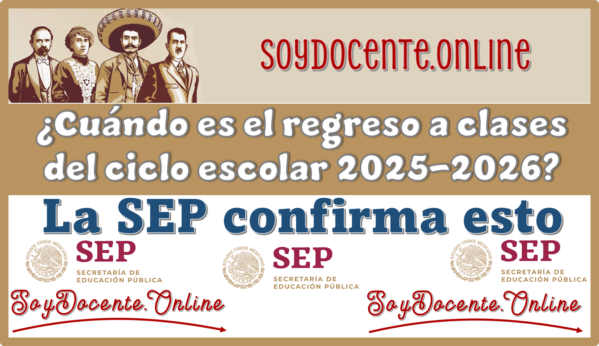 ¿Cuándo es el regreso a clases del ciclo escolar 2025-2026? | La SEP confirma esto 