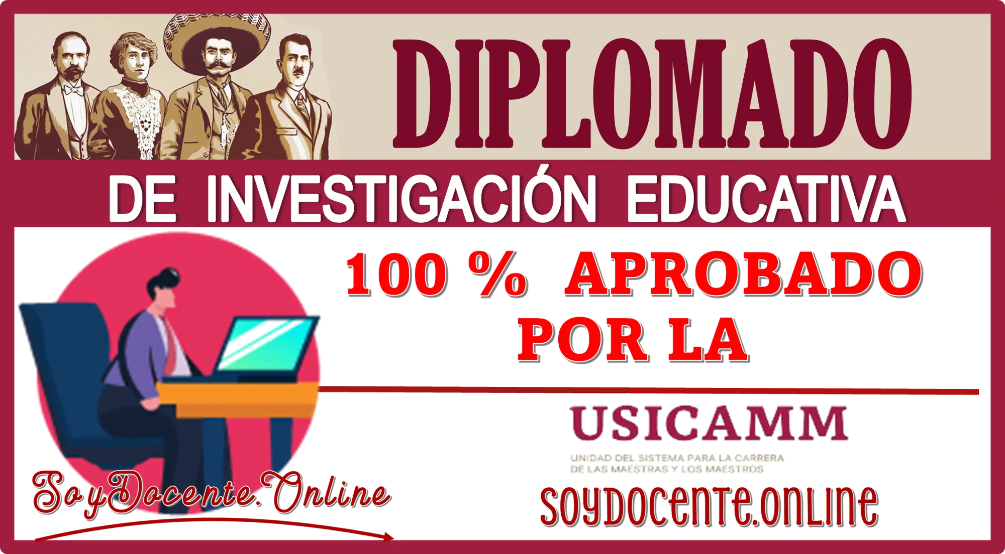 DIPLOMADO DE INVESTIGACIÓN EDUCATIVA | 100% APROBADO POR LA USICAMM