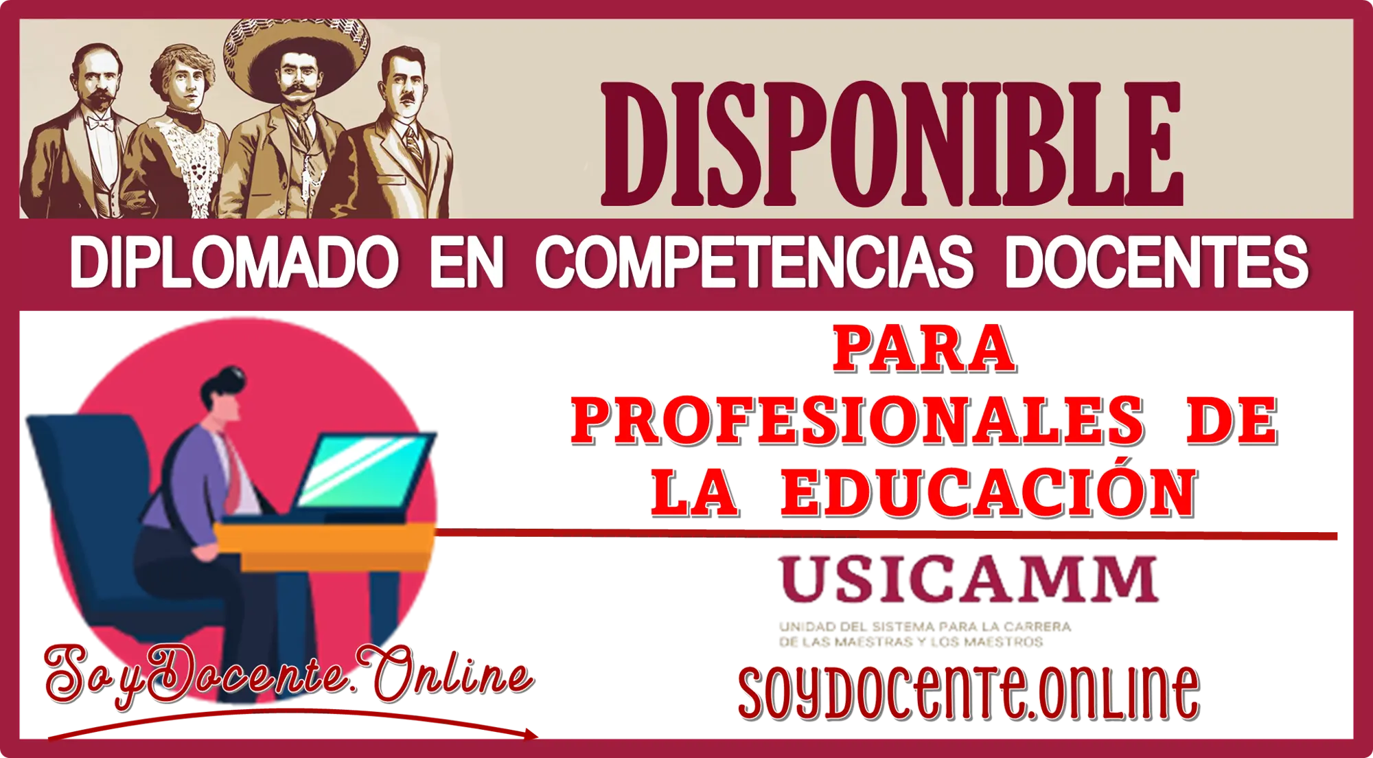 DISPONIBLE EL DIPLOMADO EN COMPETENCIAS DOCENTES PARA PROFESIONALES DE LA EDUCACIÓN | USICAMM