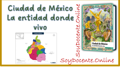 Descarga Libro de Ciudad de México La entidad donde vivo tercer grado de Primaria, por la SEP, distribuido por la CONALITEG, en PDF gratis.