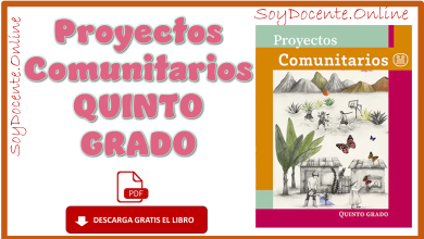 Descarga en PDF el Libro de Proyectos comunitarios quinto grado de Primaria, obra de la SEP, distribuido por CONALITEG, gratuito.