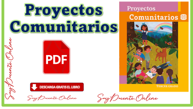 Descarga gratis el Libro de Proyectos Comunitarios tercer grado de Primaria obra de la SEP, distribuido por la CONALITEG en PDF