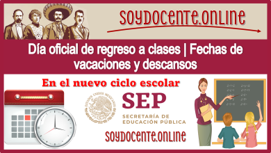 Día oficial de regreso a clases | Fechas de vacaciones y descansos en el nuevo ciclo escolar 