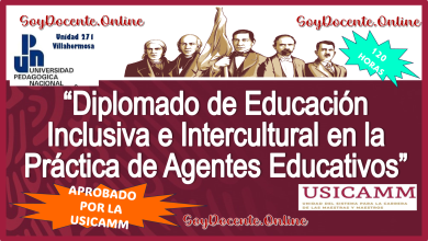  “Diplomado de Educación Inclusiva e Intercultural en la práctica de Agentes Educativos” de 120 horas extracurriculares, aprobado por la USICAMM, convocatoria por la Unidad UPN 271 Villahermosa.