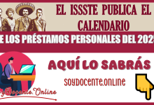 EL ISSSTE PUBLICA EL CALENDARIO DE LOS PRÉSTAMOS PERSONALES DEL 2025...AQUÍ LO SABRÁS 