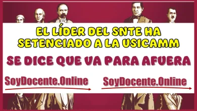 EL LÍDER DEL SNTE HA SENTENCIADO A LA USICAMM | SE DICE QUE VA PARA AFUERA