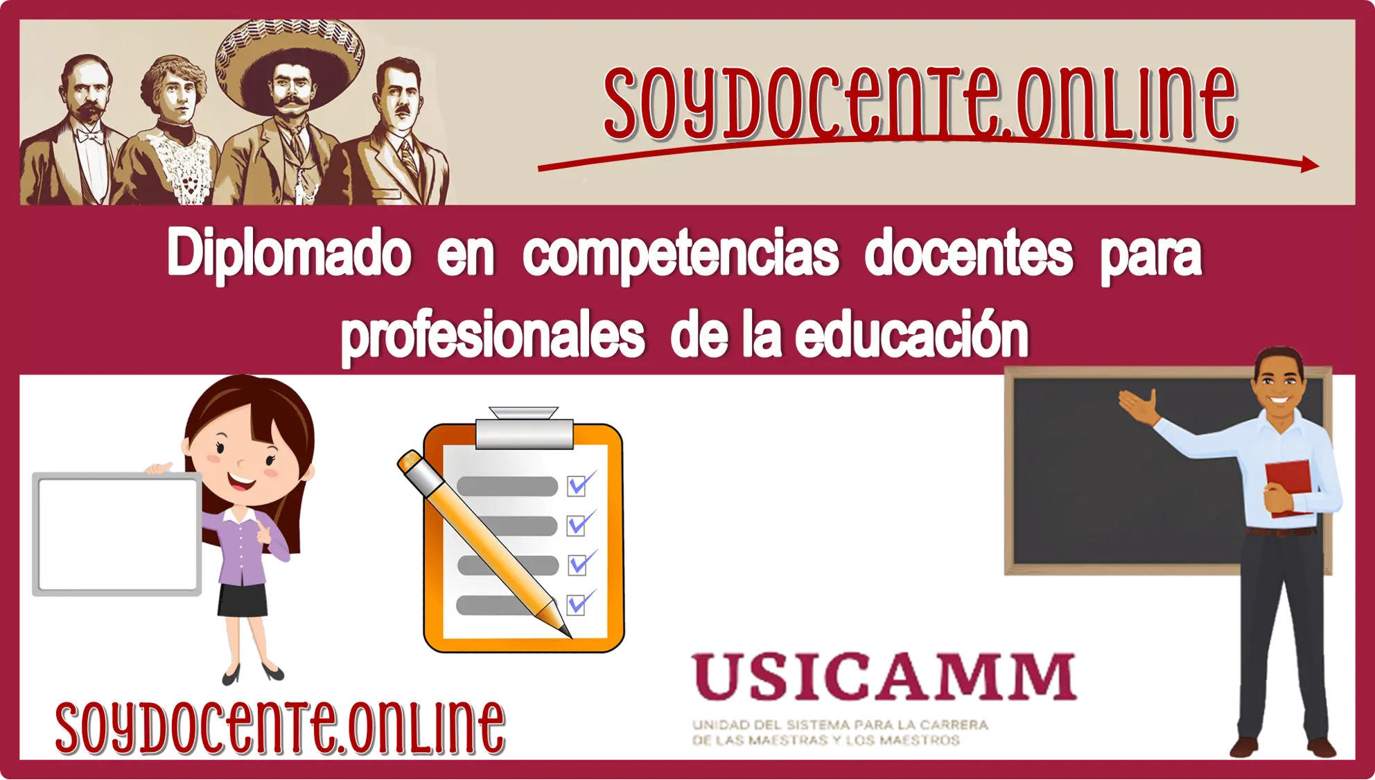 ESTÁ ES BUENA OPCIÓN SI BUSCAS TOMAR UN DIPLOMADO EN COMPETENCIAS DOCENTES PARA PROFESIONALES DE LA EDUCACIÓN | USICAMM