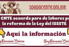 El CNTE acuerda paro de labores por la reforma de la Ley del ISSSTE...Aquí la información 