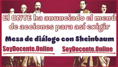 El CNTE ha anunciado el menú de acciones para así exigir mesa de diálogo con Sheinbaum 
