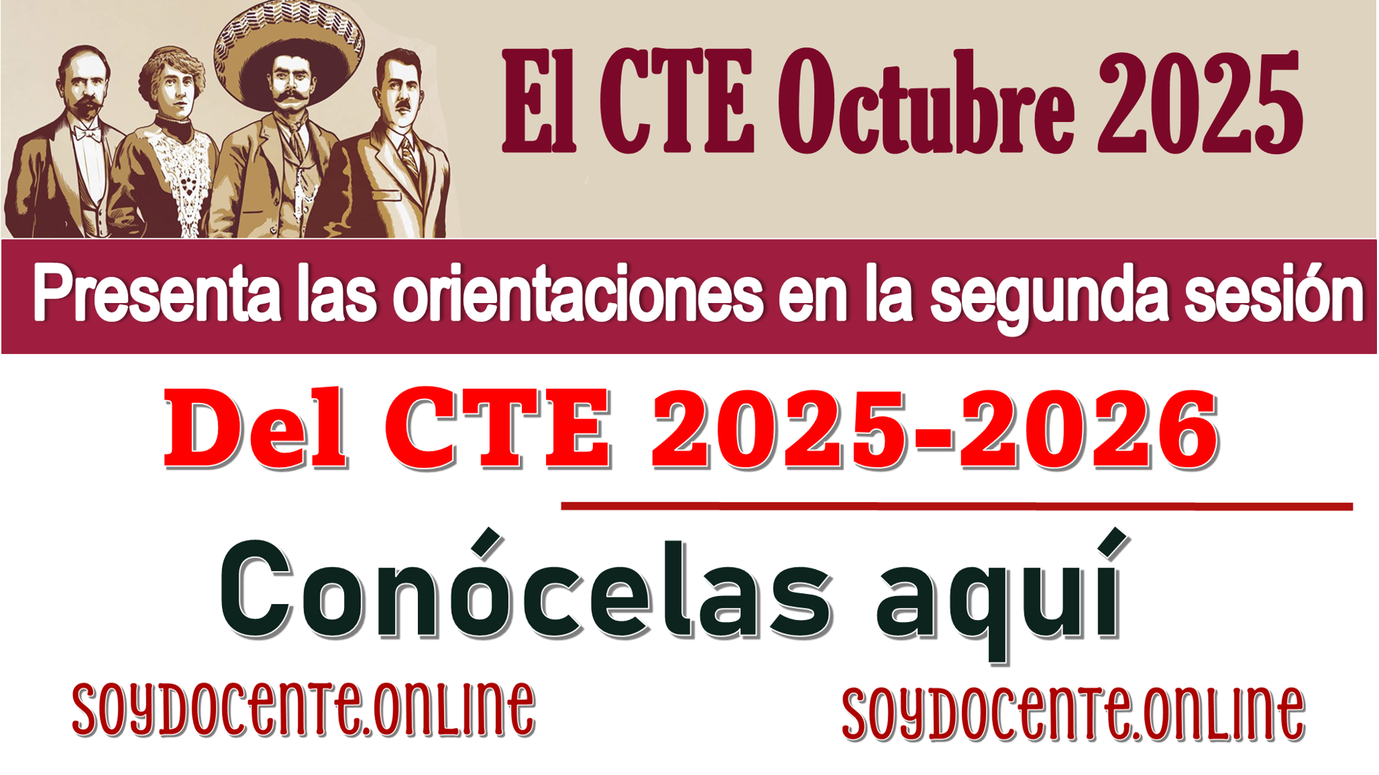 ▷ El CTE Octubre 2025 presenta las orientaciones en la segunda sesión del CTE 2025-2026 | Conócelas aquí  » 2025 Soy Docente Online 🥇 El CTE Octubre 2025 presenta las orientaciones en la segunda sesión del CTE 2025-2025 | Conócelas aquí