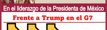 El SNTE ha confiado en el liderazgo de la Presidenta de México frente a Trump en el G7 