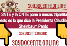 El SNTE y la CNTE pone a mesas tripartitas...Esto es lo que dice la Presidenta Claudia Sheinbaum Pardo 