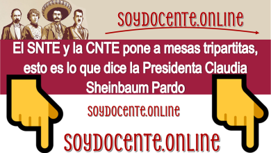 El SNTE y la CNTE pone a mesas tripartitas...Esto es lo que dice la Presidenta Claudia Sheinbaum Pardo 