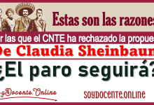 Estas son las razones por las que el CNTE ha rechazado la propuesta de Claudia Sheinbaum...¿El paro seguirá?