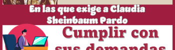 Fortalece CNTE las protestas en las que exige a Claudia Sheinbaum Pardo cumplir con sus demandas 
