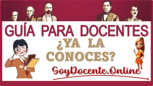 GUÍA PARA DOCENTES | ¿YA LA CONOCES?