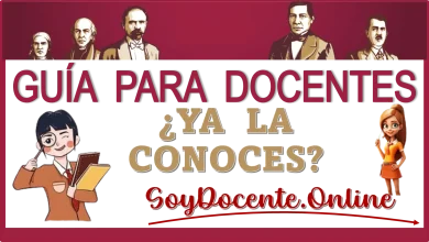 GUÍA PARA DOCENTES | ¿YA LA CONOCES?