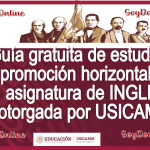 Guía gratuita de estudio en promoción horizontal en asignatura de INGLÉS otorgada por USICAMM 2024-2025. ¡Descarga gratis!